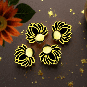 flower wax candel Lotus Design Tealight Candle Holders