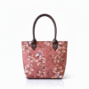 Floral tote bag image 1 5-in-1 Floral Tote Bag Set with Leather Handles – Women’s Handbag Combo