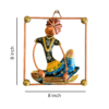 Handcrafted Tribal Musician Wall Art Image 1 Tribal Musician Wall Art Set