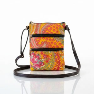 Yellow Multi-Pocket Sling Bag image 2 Yellow Multi-Pocket Sling Bag