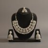 Handcrafted Oxidized Silver Necklace Set with Earrings & Maang Tikka – Ethnic Indian Jewelry