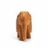 wooden elephant image 1 Hand-Carved Wooden Elephant Figurine | Natural Wood Elephant Statue for Home Décor & Gifting